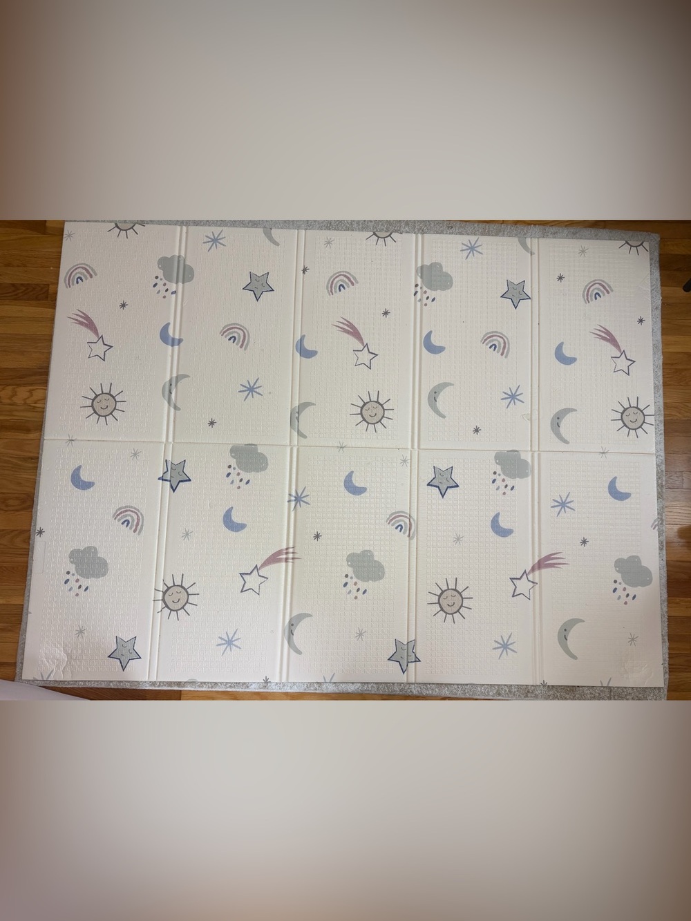 Nuby Reversible Baby Floor Mat 77”x 58”